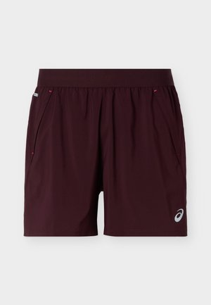 ASICS, ROAD SHORT - Kurze Sporthose - dark currant