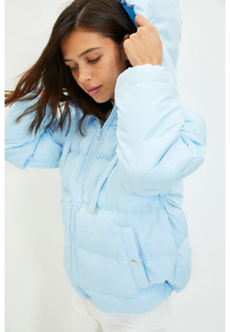 Damen Leichte Jacken | Trendyol Winterjacke blue/blau - FV62959 Damen Leichte Jacken | Trendyol Winterjacke blue/blau - FV62959