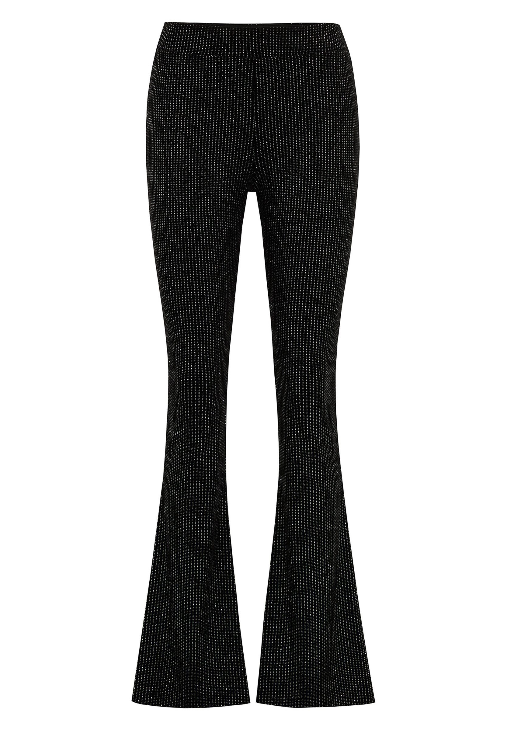 WE Fashion FLARED - Broek - black/zwart - Zalando.nl