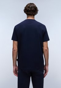 Napapijri Triko s potiskem - blu marine