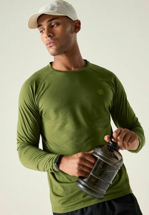 Regatta, REGATTA AGILE LONG SLEEVED WALKING T-SHIRT T-SHIRTS - Long sleeved top - nephrite green solid