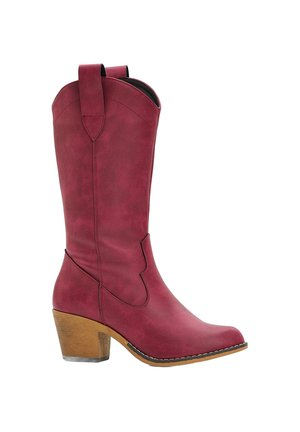 Bottes de cowboy / motard - red