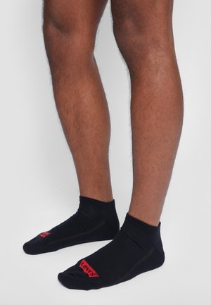 LOW CUT BATWING LOGO 3 PACK - Chaussettes - black