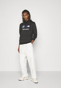 Puma BMW MMS HOODIE  - Pulover s kapuco - black