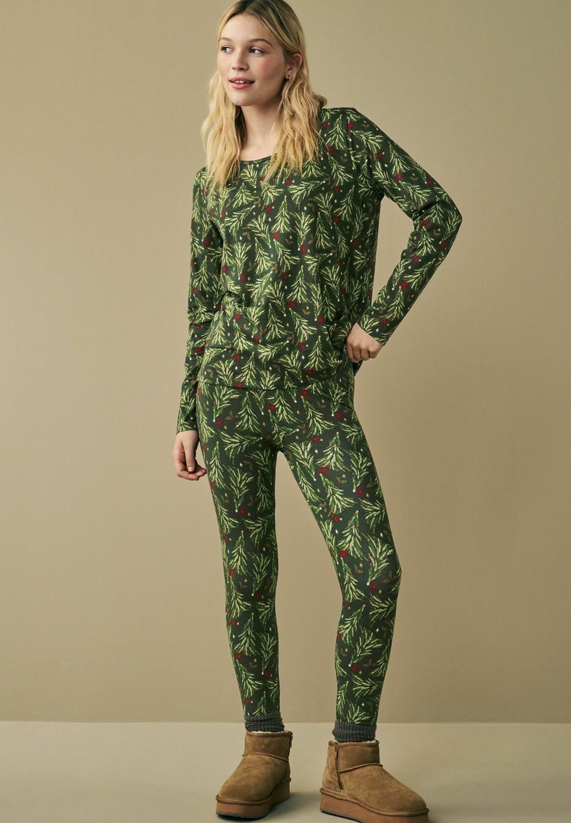 Next REGULAR FIT - CHRISTMAS SET - Tights - green