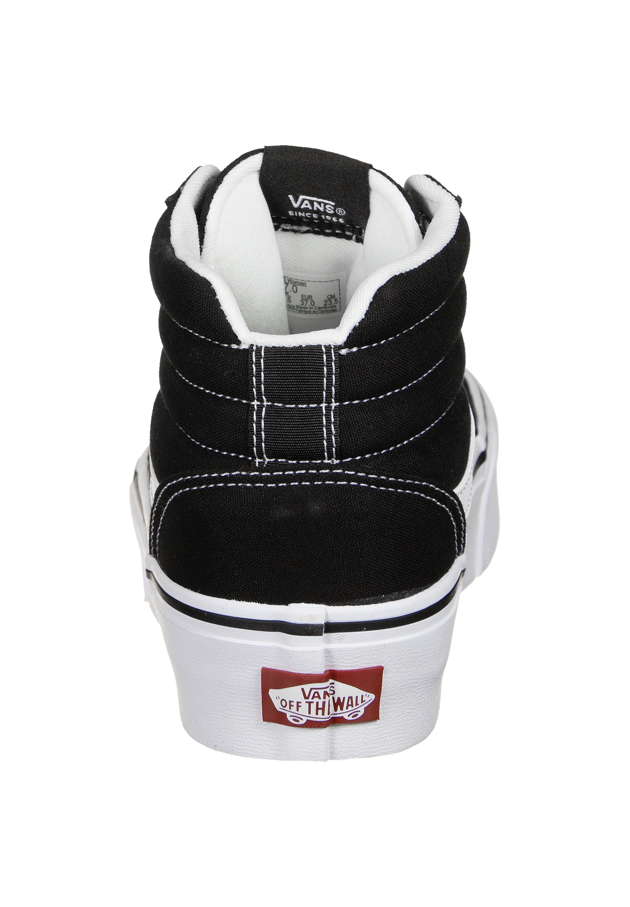 Vans Chaussures de skate - black/true white/noir - ZALANDO.FR