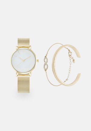 SET - Klocka - gold-coloured