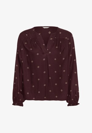 Bon'A Parte, BPCLEMENTINE - Blouse - fudge feather gray flower