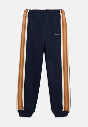 Versace, GREEK CONTRAST MAINLINE EMBROIDERY UNISEX - Dresside alumine osa - dark navy/cream/caramel