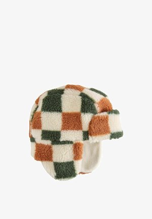 Next, CHECKERBOARD BORG TRAPPER BABY HAT - Mütze - multi