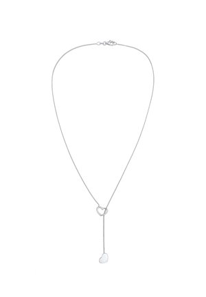 DOUBLE HEART - Ketting - silber