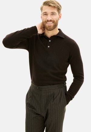 Oscar Jacobson PEPE - Poloshirt - brown flannel