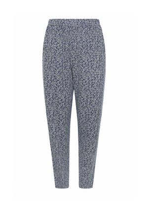 M&Co, WOMEN'S CROPPED TROUSERS - Pantalones - navy