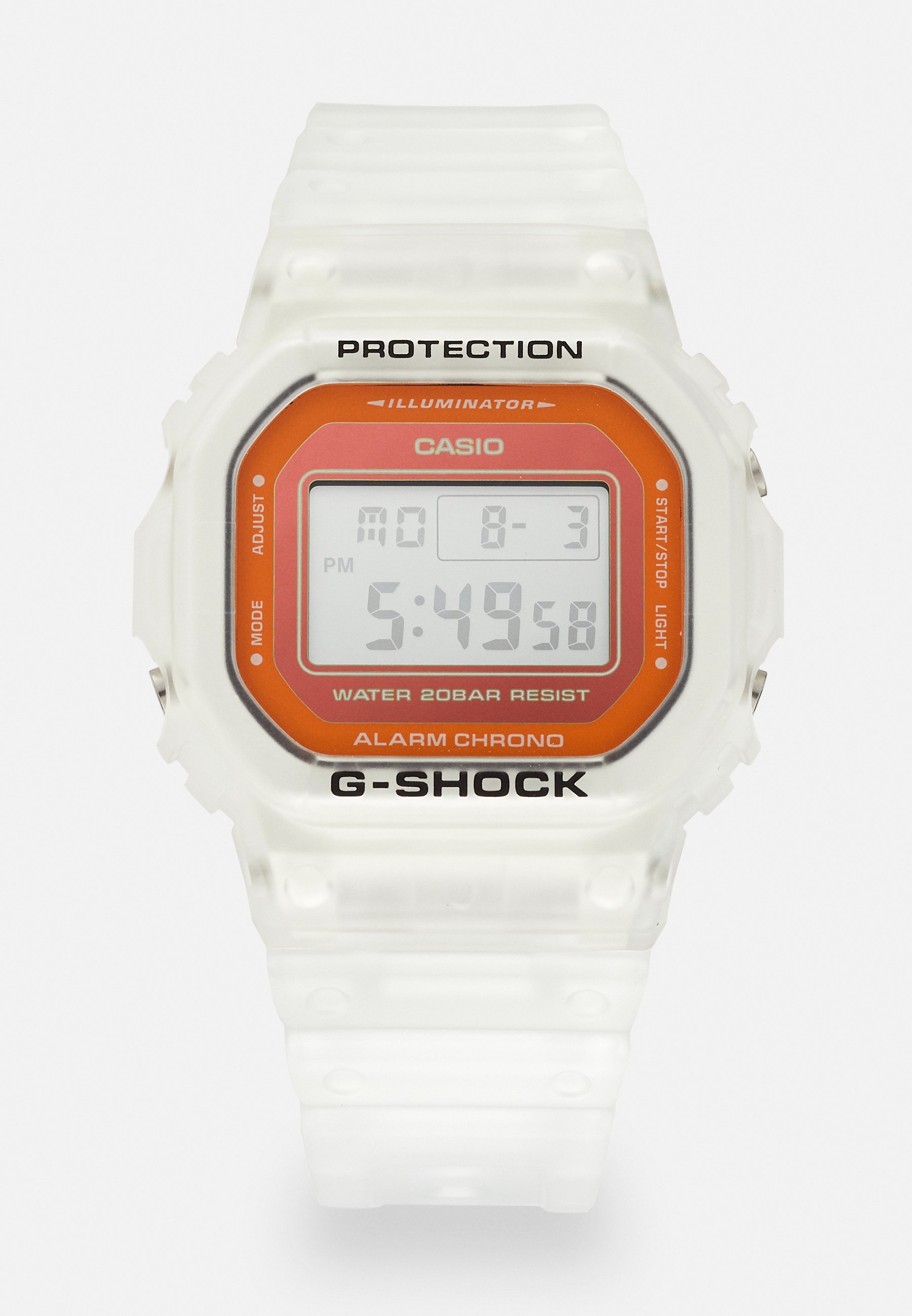g shock casio transparent