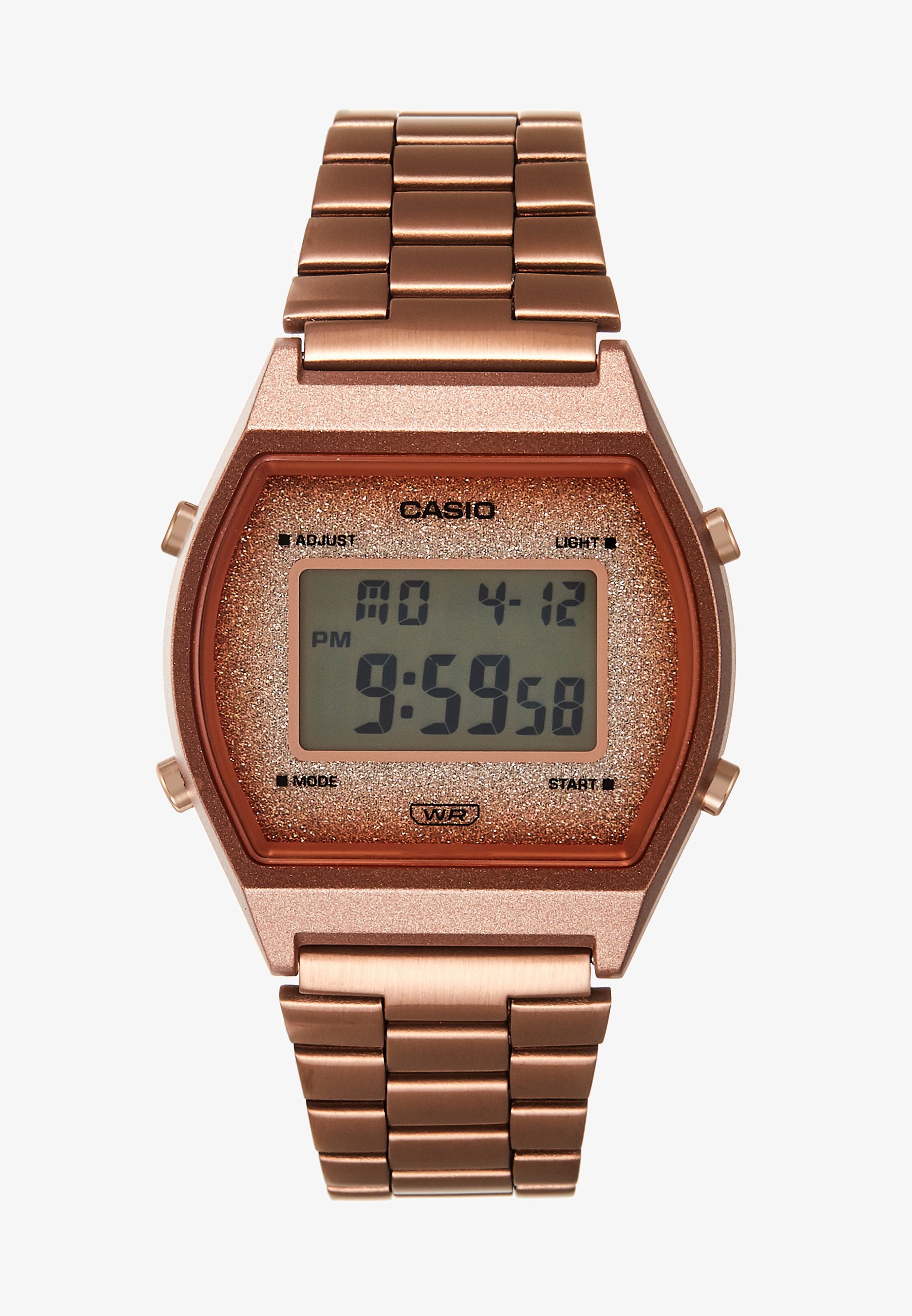 Casio Digital Watch Rose Gold Coloured Zalando Co Uk