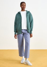 Nike Sportswear HOODIE - Jaka ar rāvējslēdzēju - vintage green/sail
