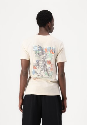 Brave Soul ETSUK - Print T-shirt - plaster