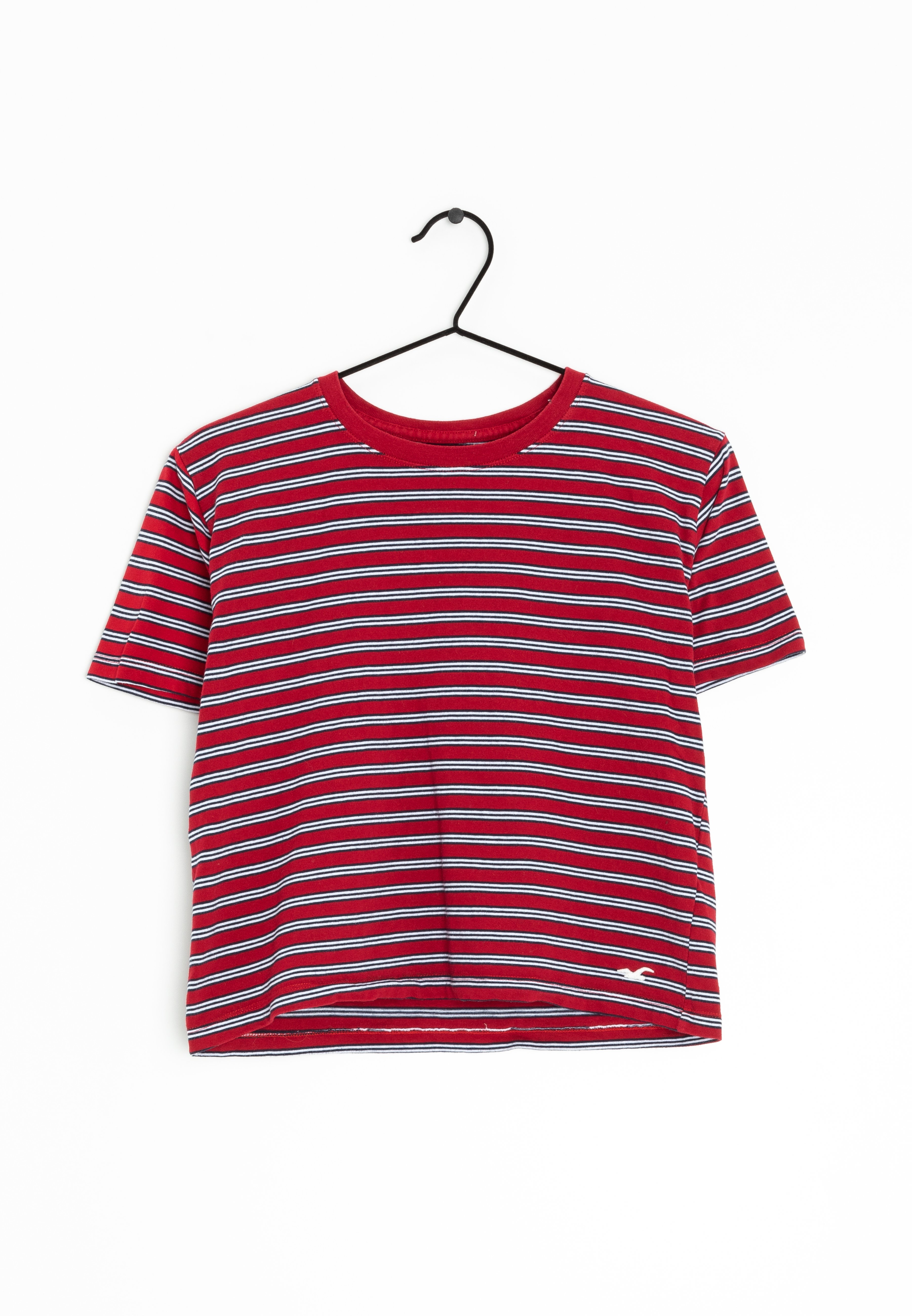 Hollister Co. Print T-shirt - red 