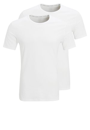 2 PACK CREW NECK T SHIRTS MODERN COTTON STRETCH - Undertrøye - white