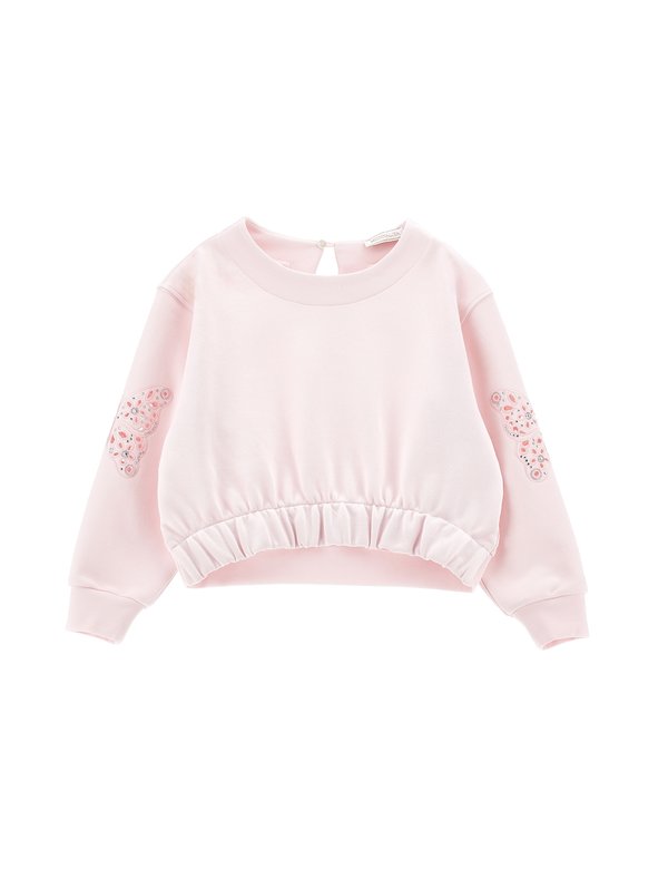 FARFALLE SUMMER CHIC - Sweatshirt - rosa antico2