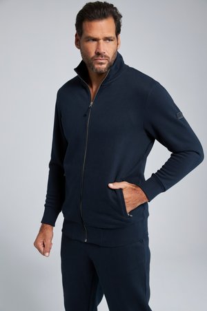 JP1880, Sweater met rits - dark blue