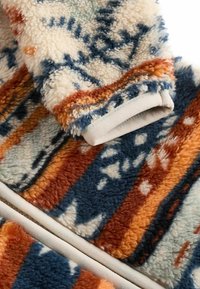 Next COSY  REGULAR FIT - Giacca in pile - blue  orange print