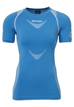 ATTITUDE PRO  - Sport T-Shirt - kempablau weiß