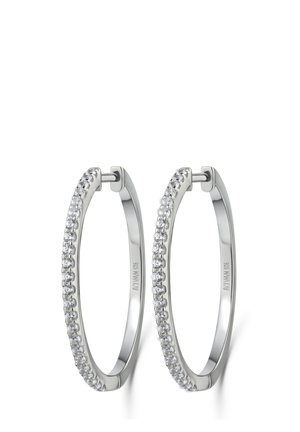 GLAMOUR GIRL - Ohrringe - silber-weiss