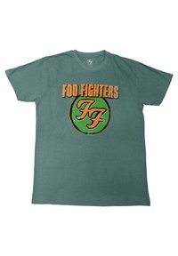 Paradiso Clothing FOO FIGHTERS GRAFF BAND - Print T-shirt - blue