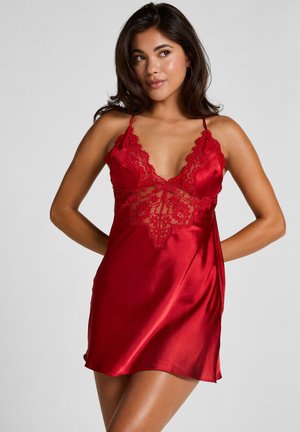MYA SLIP - Nattlinne - red