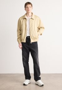 Calvin Klein Jeans TOOTHY RUNNER IRREGULAR LINES - Joggesko - white