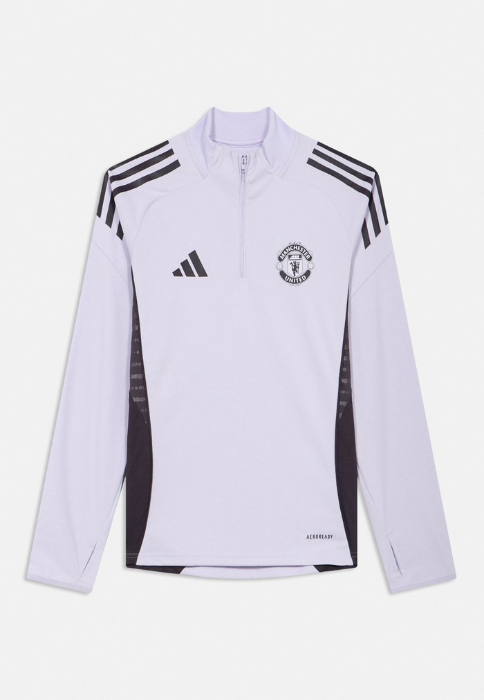 adidas MANCHESTER UNITED COMPETITION TRAINING KIDS UNISEX - Sudadera - purple tint/aurora black