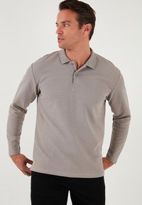 REGULAR FIT - Long sleeved top - light grey