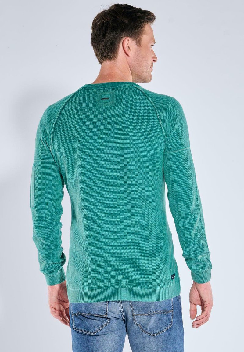 ENGBERS GERMANY PULLOVER STRUKTURIERT Strickpullover tuerkis
