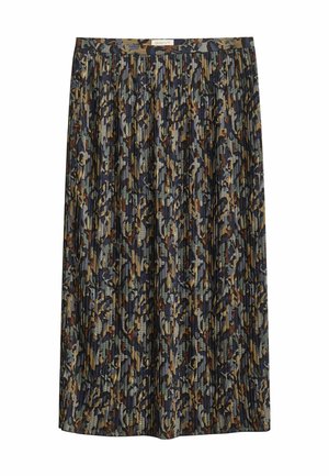 GANT, GANT PRINTED PLEATED SKIRT - Kokerrok - evening blue