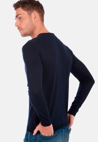 Mahogany LEOPAUL - Pullover - dress blue