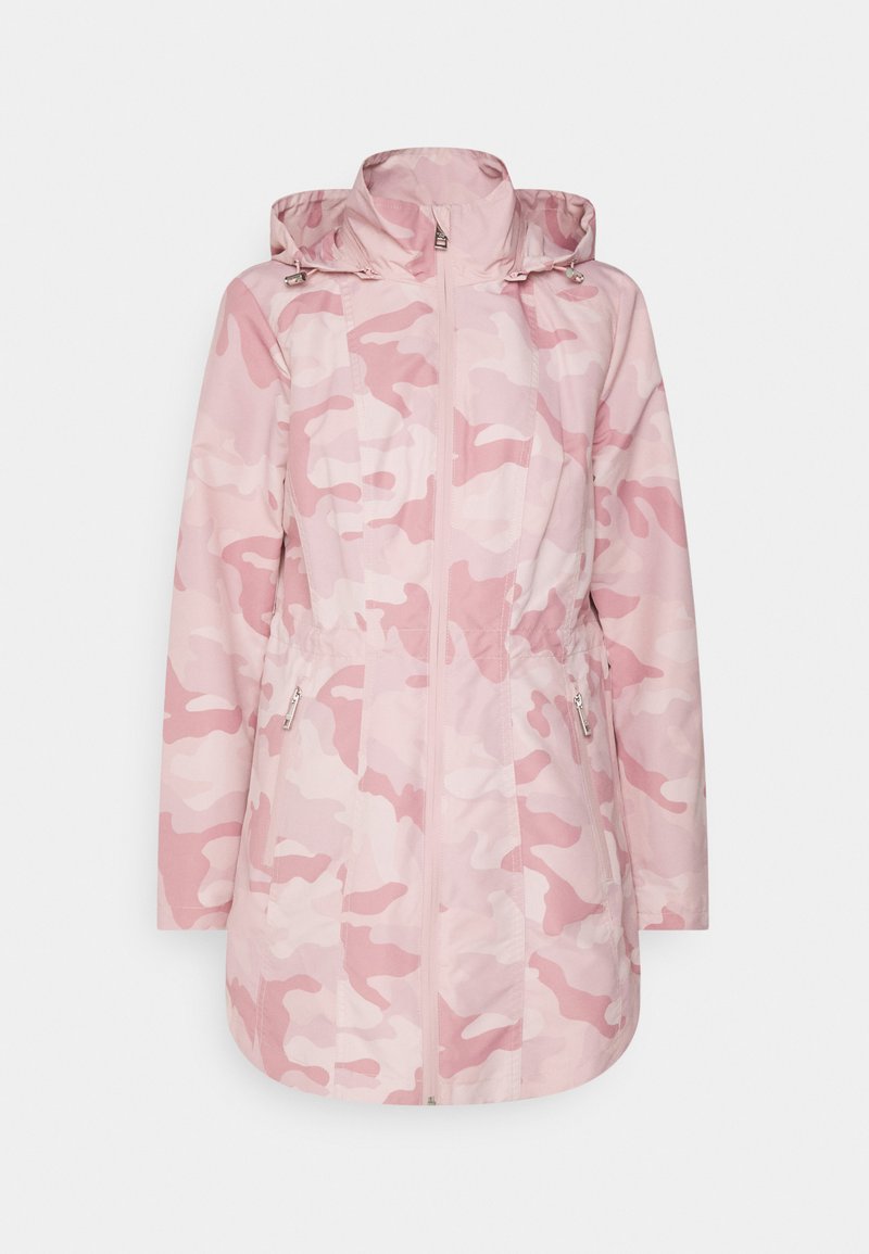 MICHAEL Michael Kors LOGO WATERPROOF ZIP FRONT ANORAK - Parka - rose/light  pink 