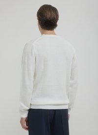 Calliope GIROCOLLO LAVORATA  - Pullover - bianco