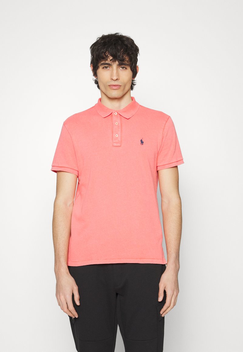 Polo Ralph Lauren CUSTOM SLIM FIT SPA TERRY POLO - Polo - tomato