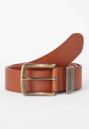 Wrangler STITCHED - Cintura - cognac