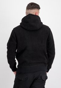 Alpha Industries TEDDY - Mikina s kapucí - black