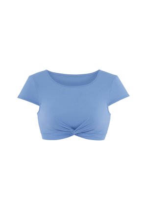 CROP - Bikini-Top - hellblau