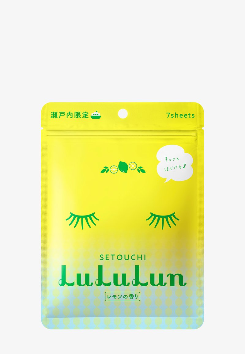 LuLuLun LULULUN PREMIUM SHEET MASK SETOUCHI LEMON 7-PACK - Arkmaske