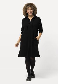 Ulla Popken Pletené šaty - black