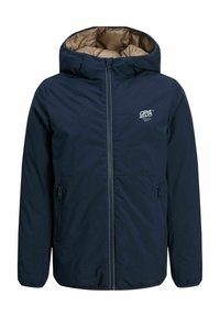Jack & Jones Junior Allvädersjacka - total eclipse