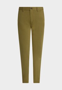 SEASONAL CORE MOTT TAILORED COTTON BLEND JERSEY CHINO - Chino - green moss melange