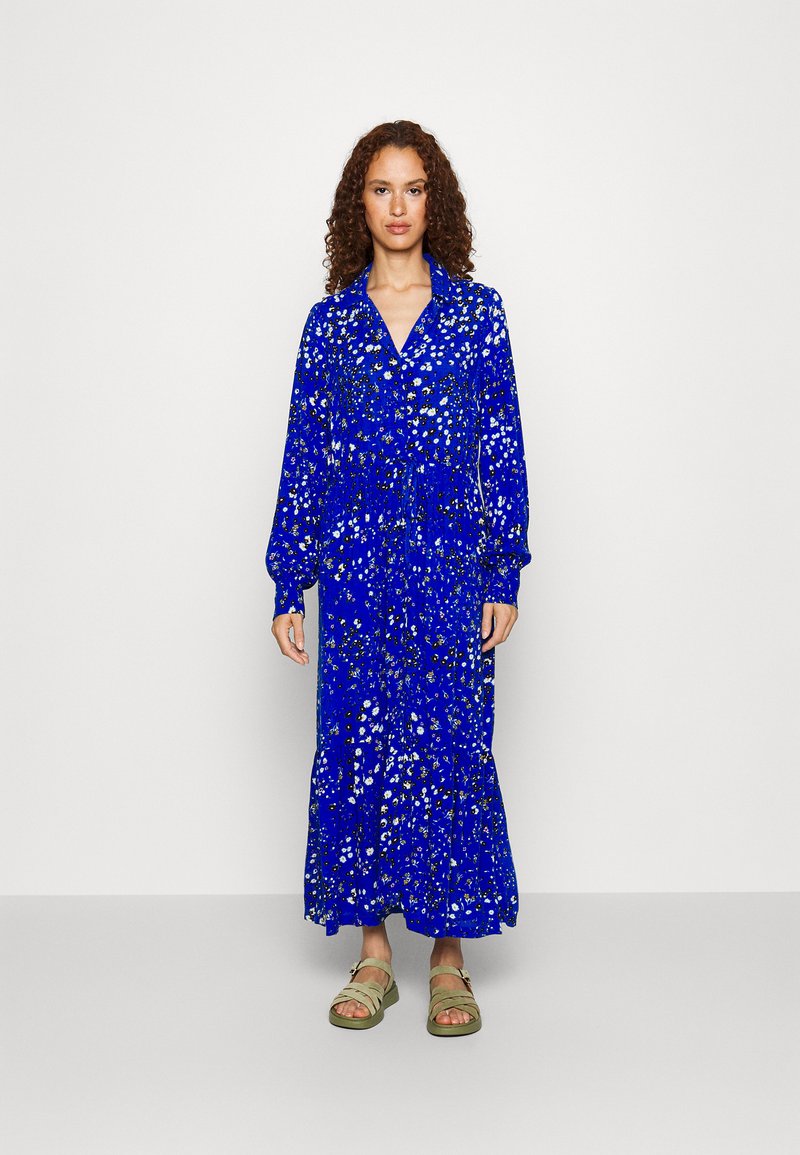 YAS Tall - YASMINNY LONG SHIRT DRESS  - Maksikleit - blue, Suurenda