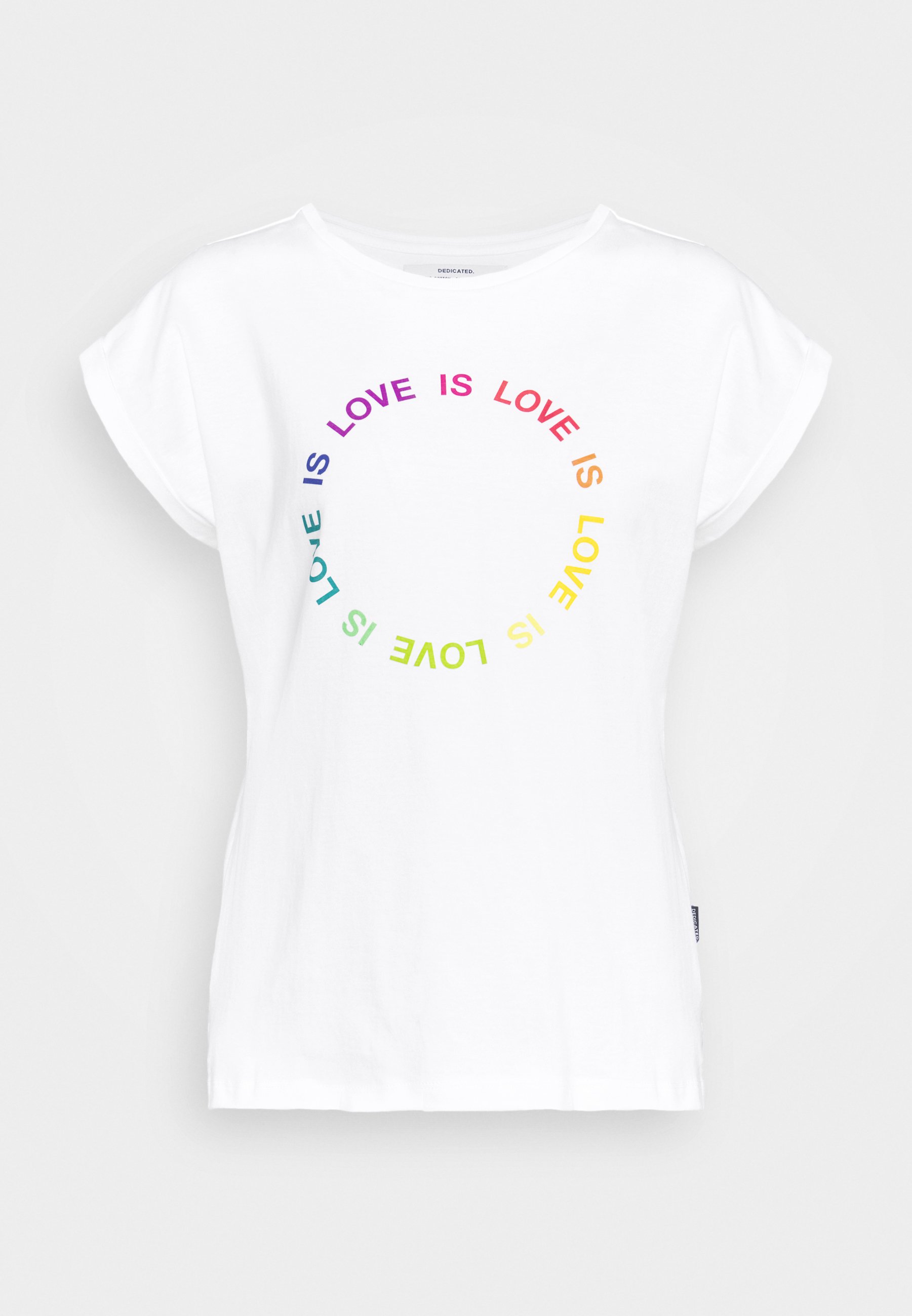 Dedicated VISBY LOVE CIRCLE T shirts med print white Har du sikret deg en slik t skjorte? Dette er fordelene dine