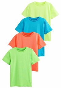 Next - SHORT SLEEVES T-SHIRT 4 PACK - Navadna majica - blue Miniaturna slika 1