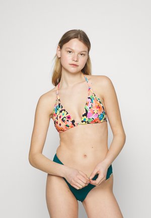 MELISSA - Bikini top - dark retro floral
